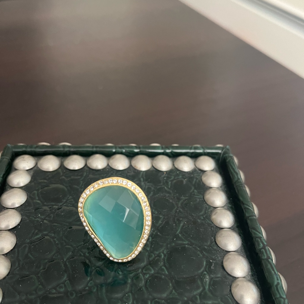 Chalcedony Gemstone Ring